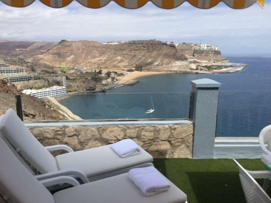 MogánDuplex Playa Del Cura Beautiful Ocean View公寓 外观 照片